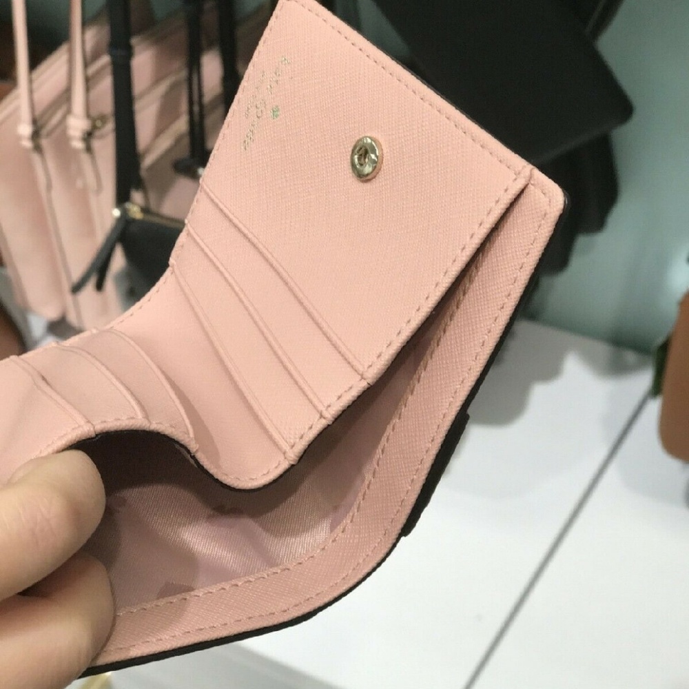 Kate Spade Flamingo Small Zip Bifold Wallet - Picture 5 of 5